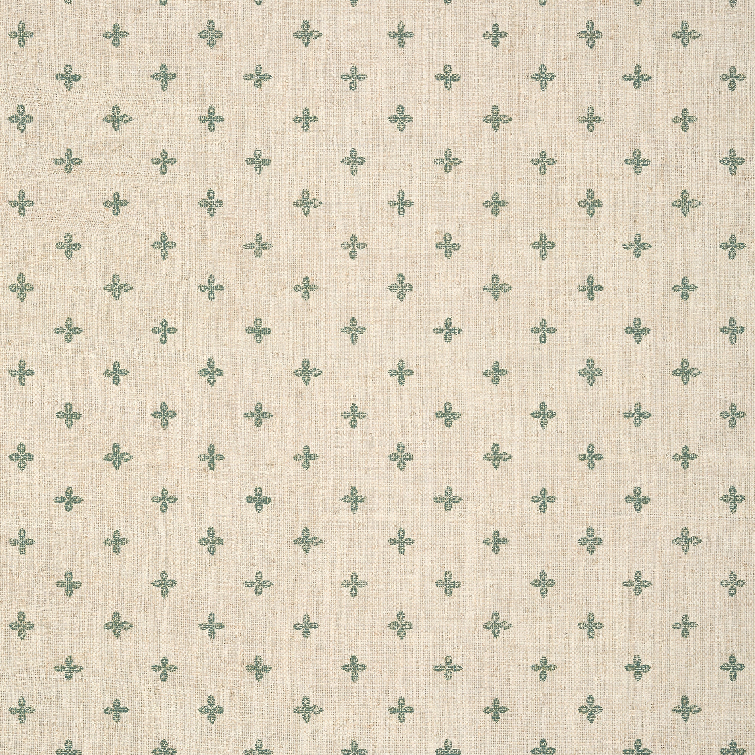 Thibaut Bethany Behang T36452 - Green on Off White