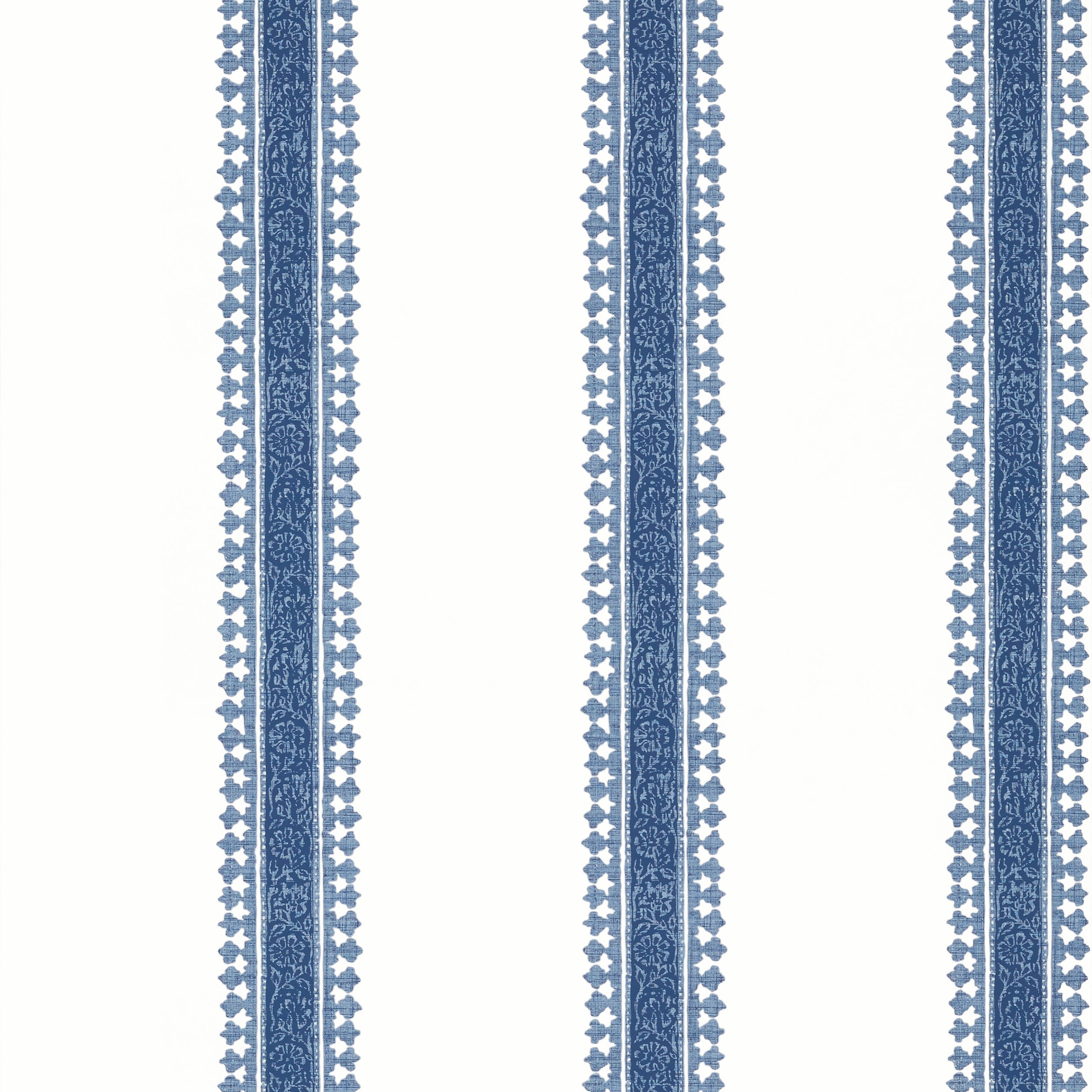 Thibaut Cambridge Stripe Behang T36467 - Blue