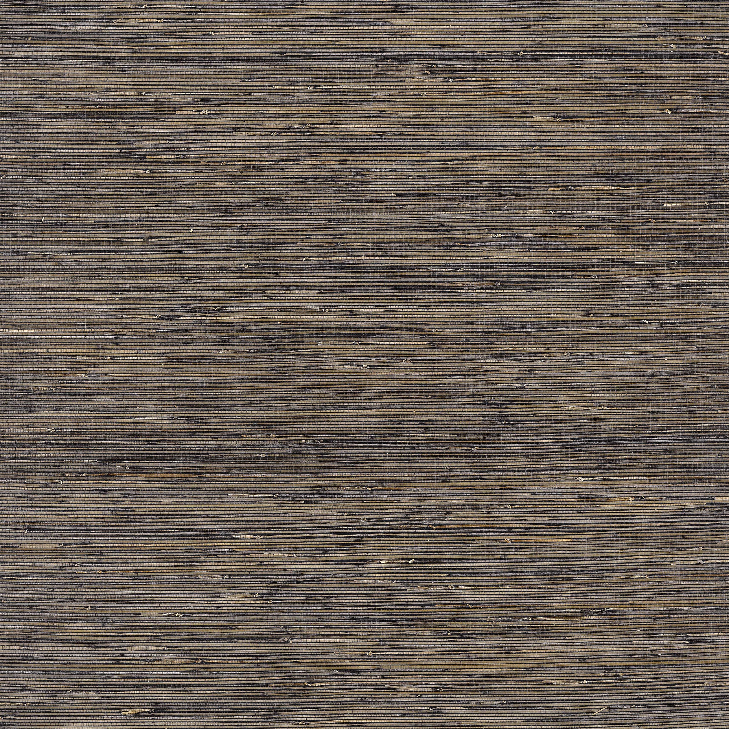 Thibaut Bamboo Weave Behang T3687 - Charcoal