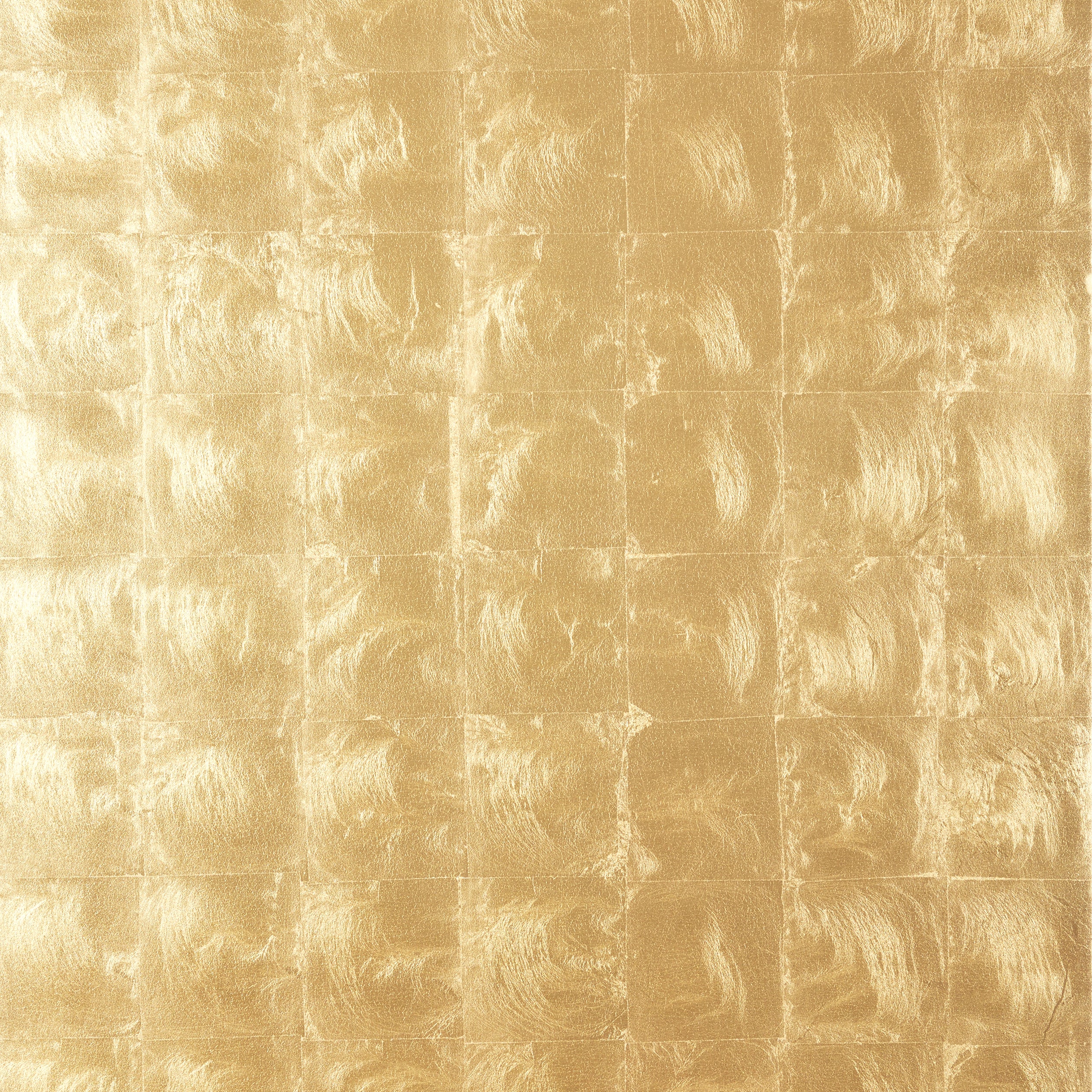 Thibaut Metal Leaf Behang T41011 - Metallic Gold
