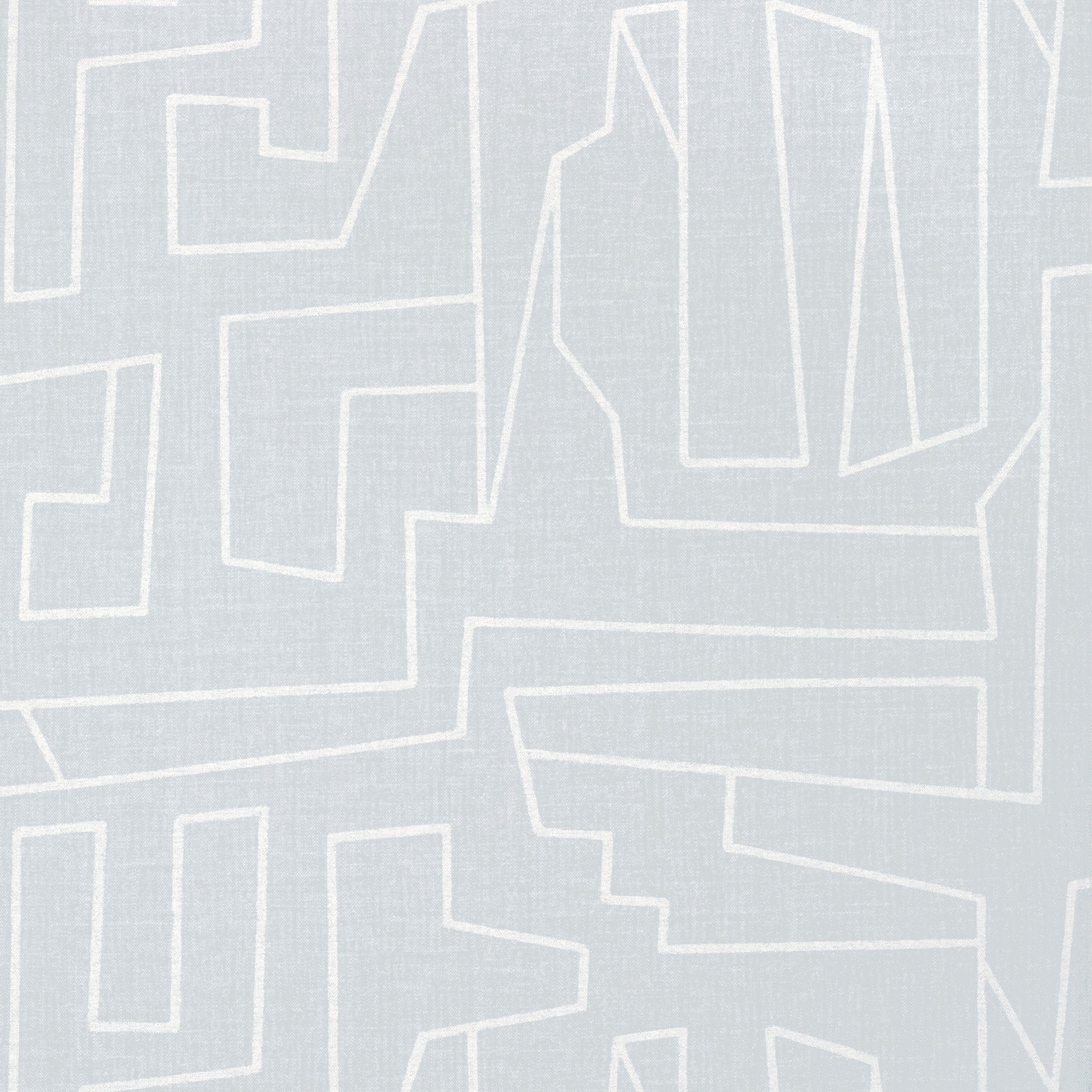 Thibaut Matrix Behang T41031 - Soft Blue