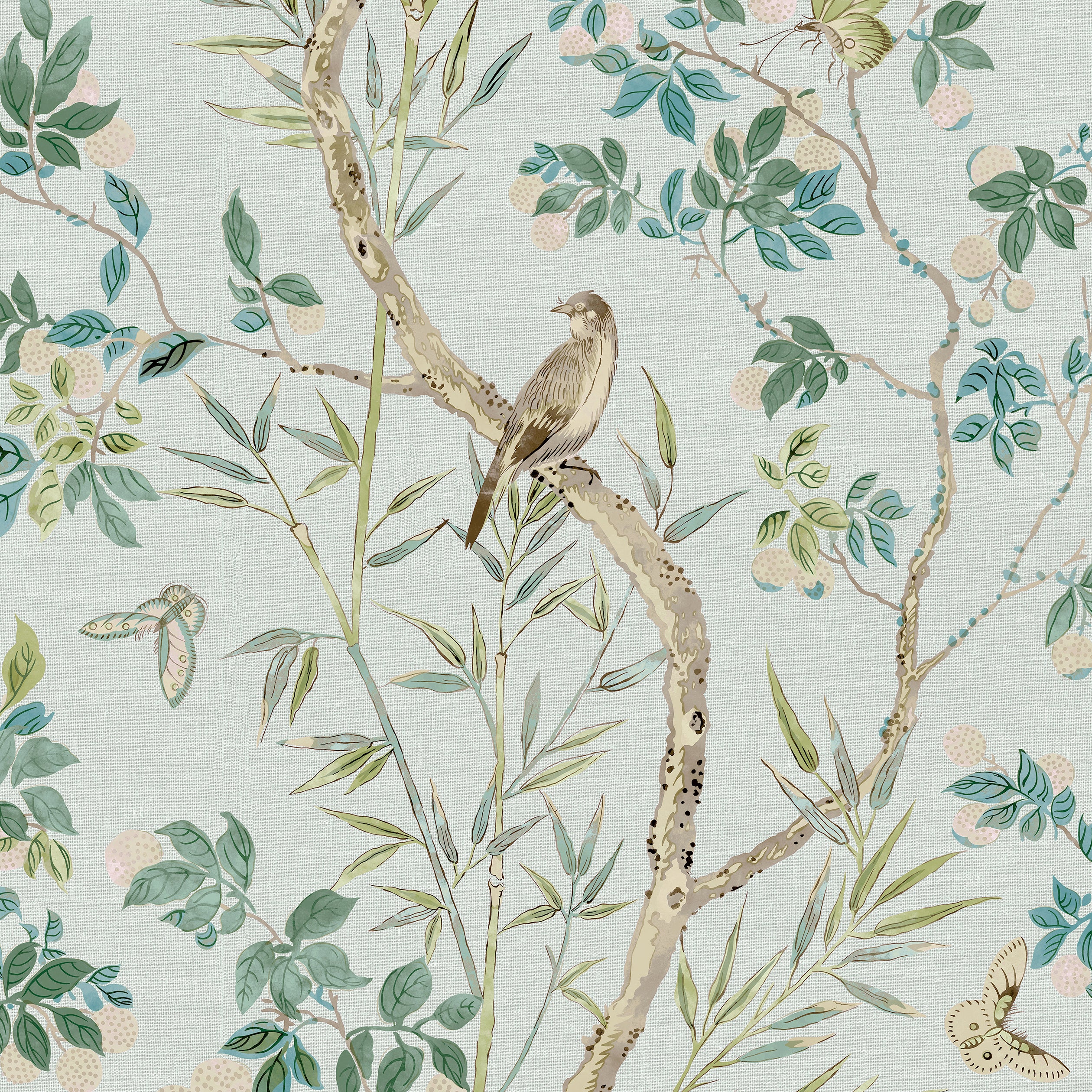 Thibaut Claire Behang T42010 - Spa Blue