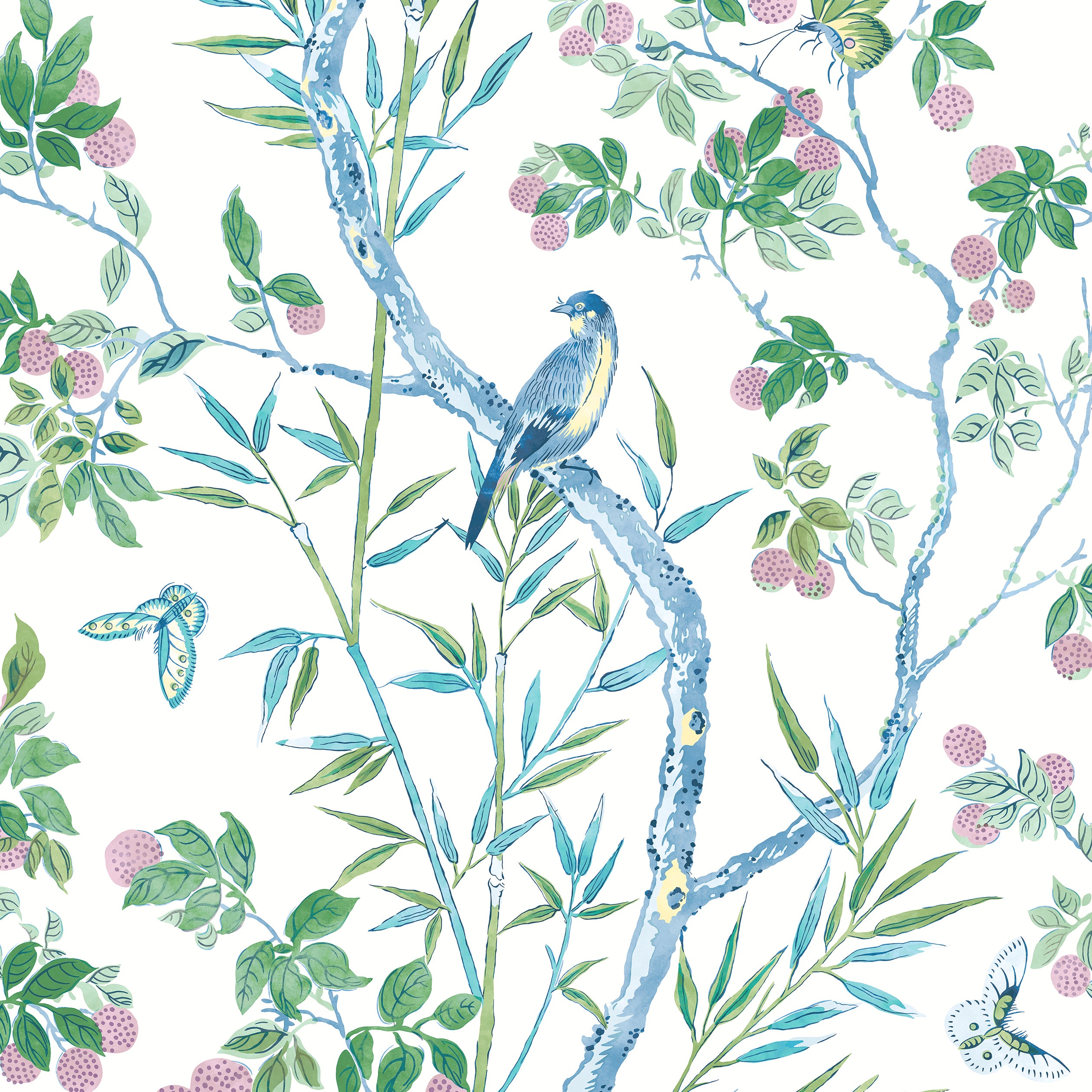 Thibaut Claire Behang T42014 - Blue and Green