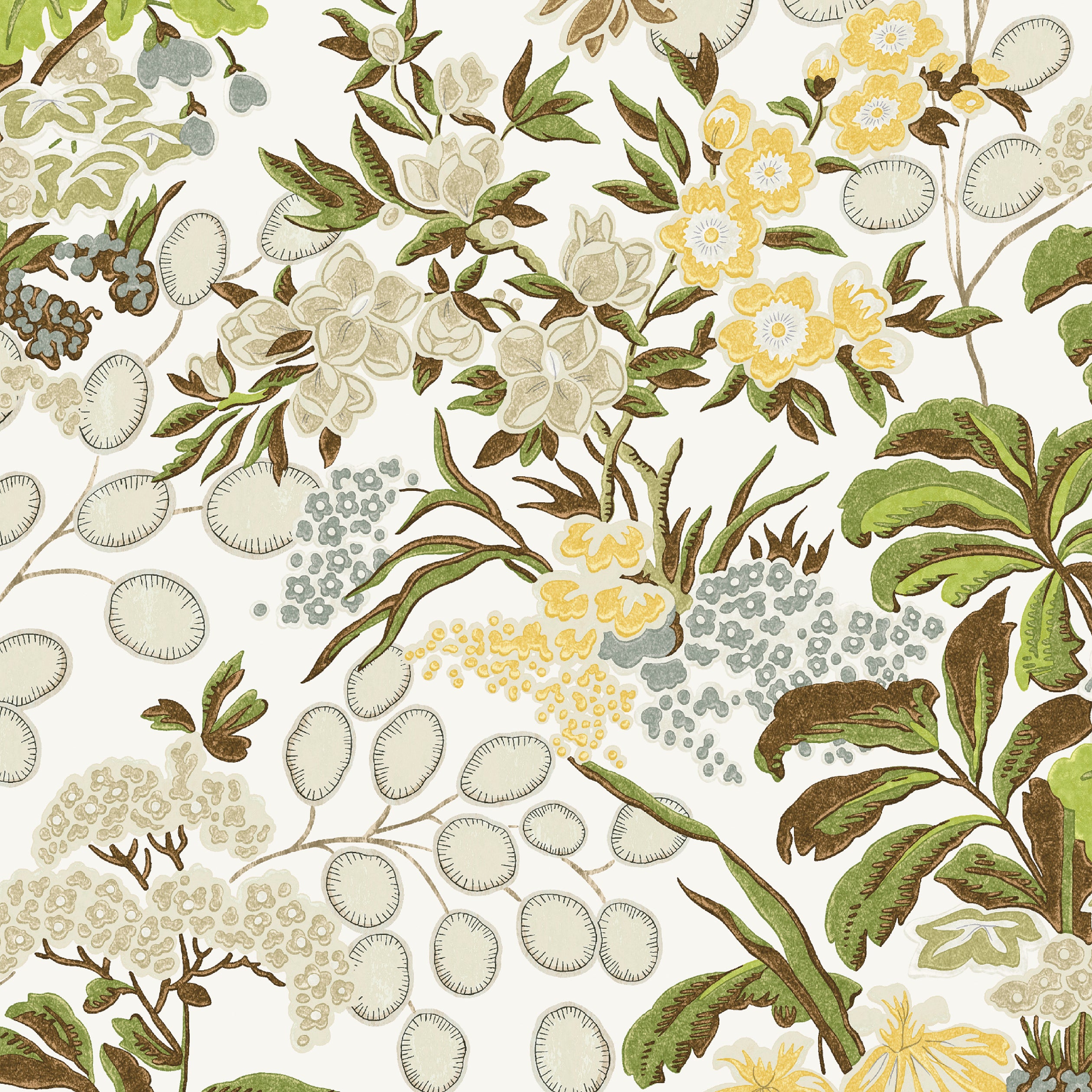 Thibaut Meadow Behang T42035 - Green