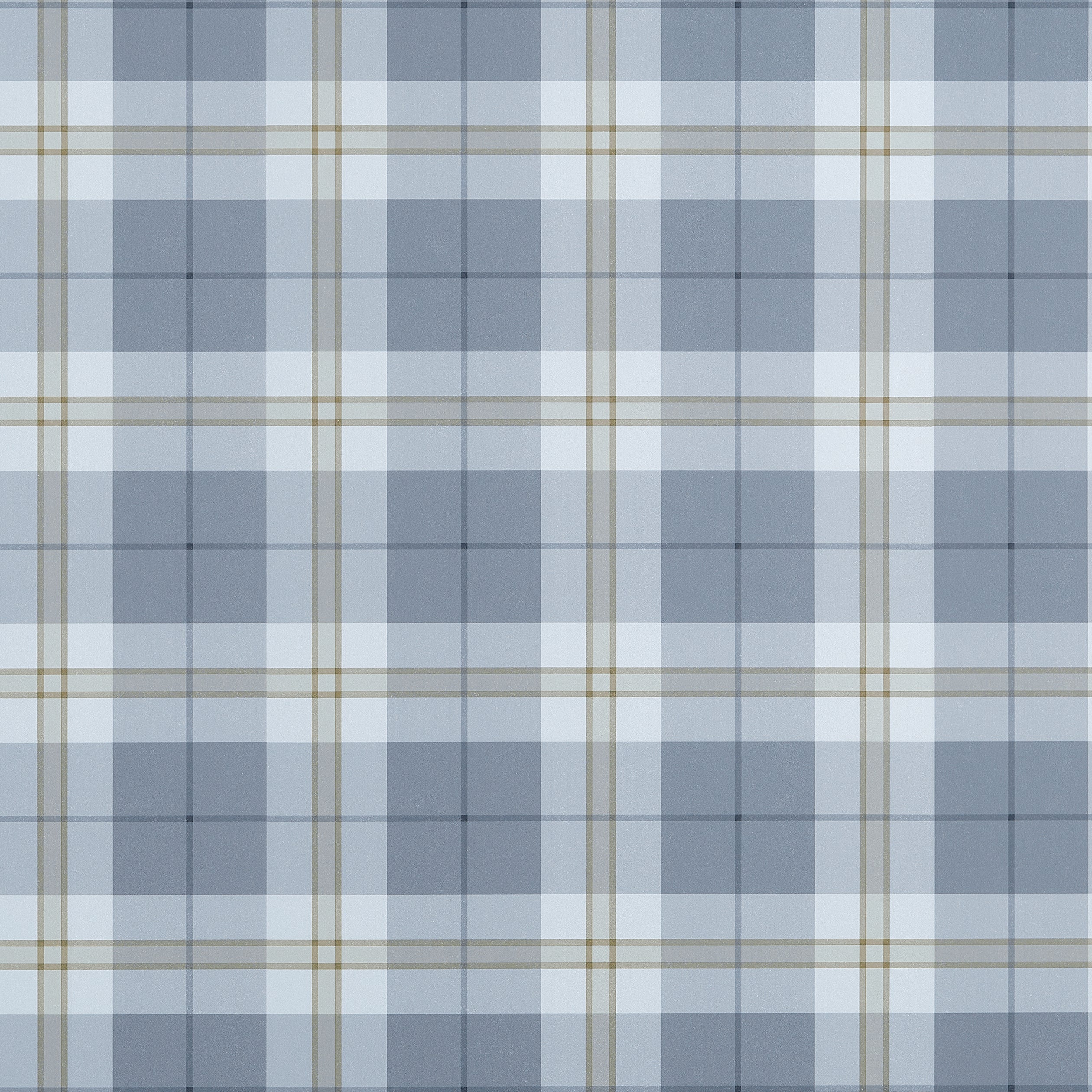 Thibaut Douglas Plaid Behang T44069 - Slate