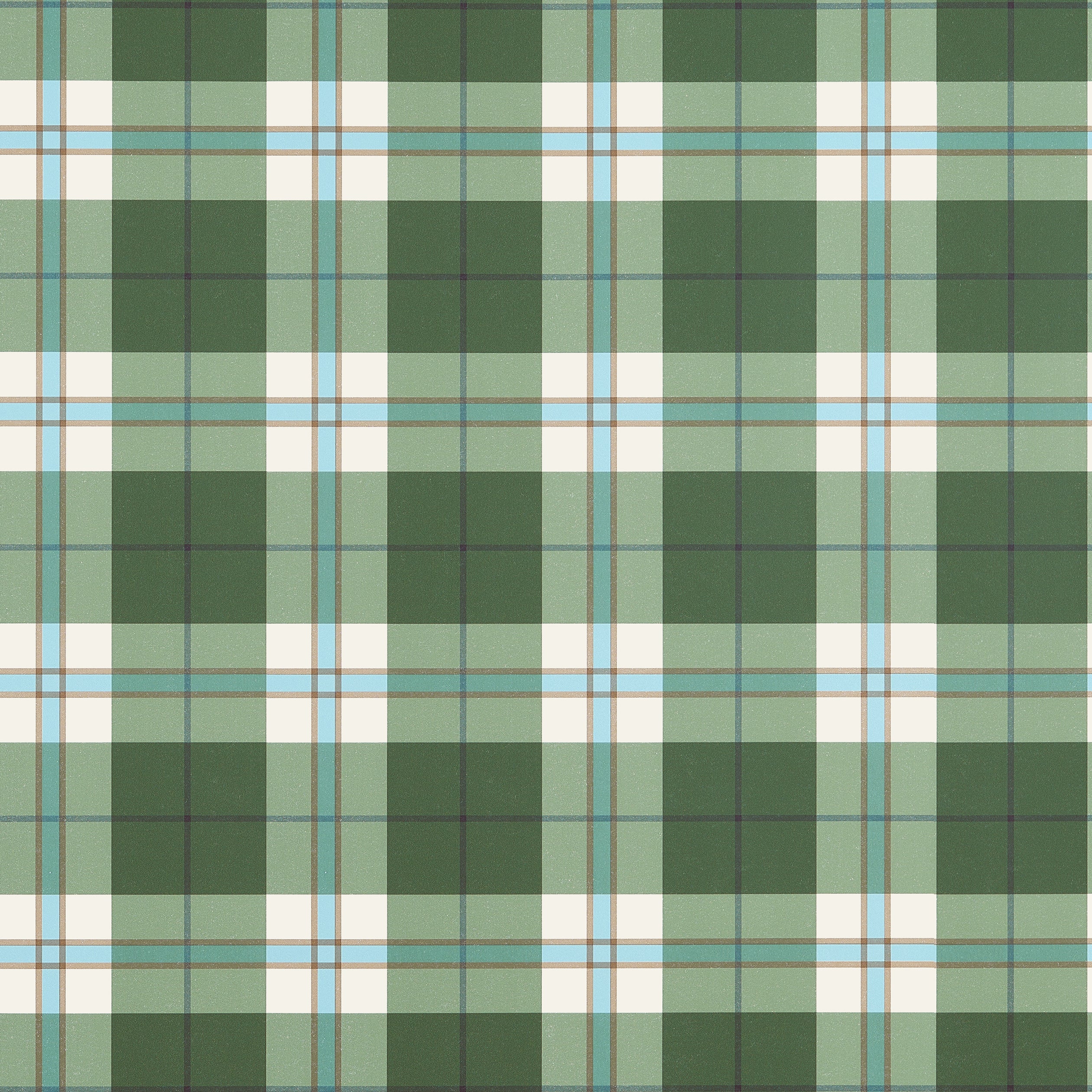 Thibaut Douglas Plaid Behang T44071 - Green