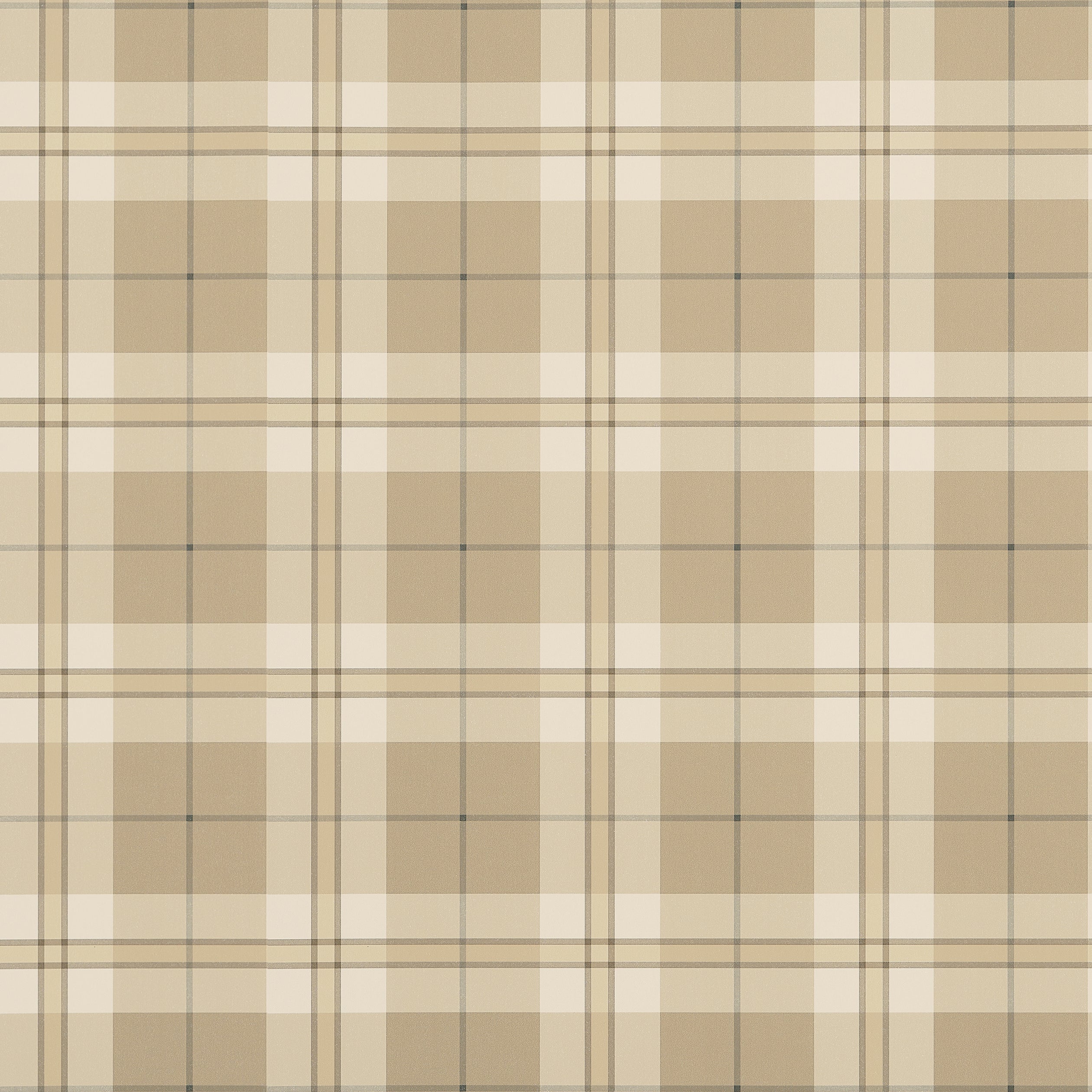 Thibaut Douglas Plaid Behang T44073 - Camel