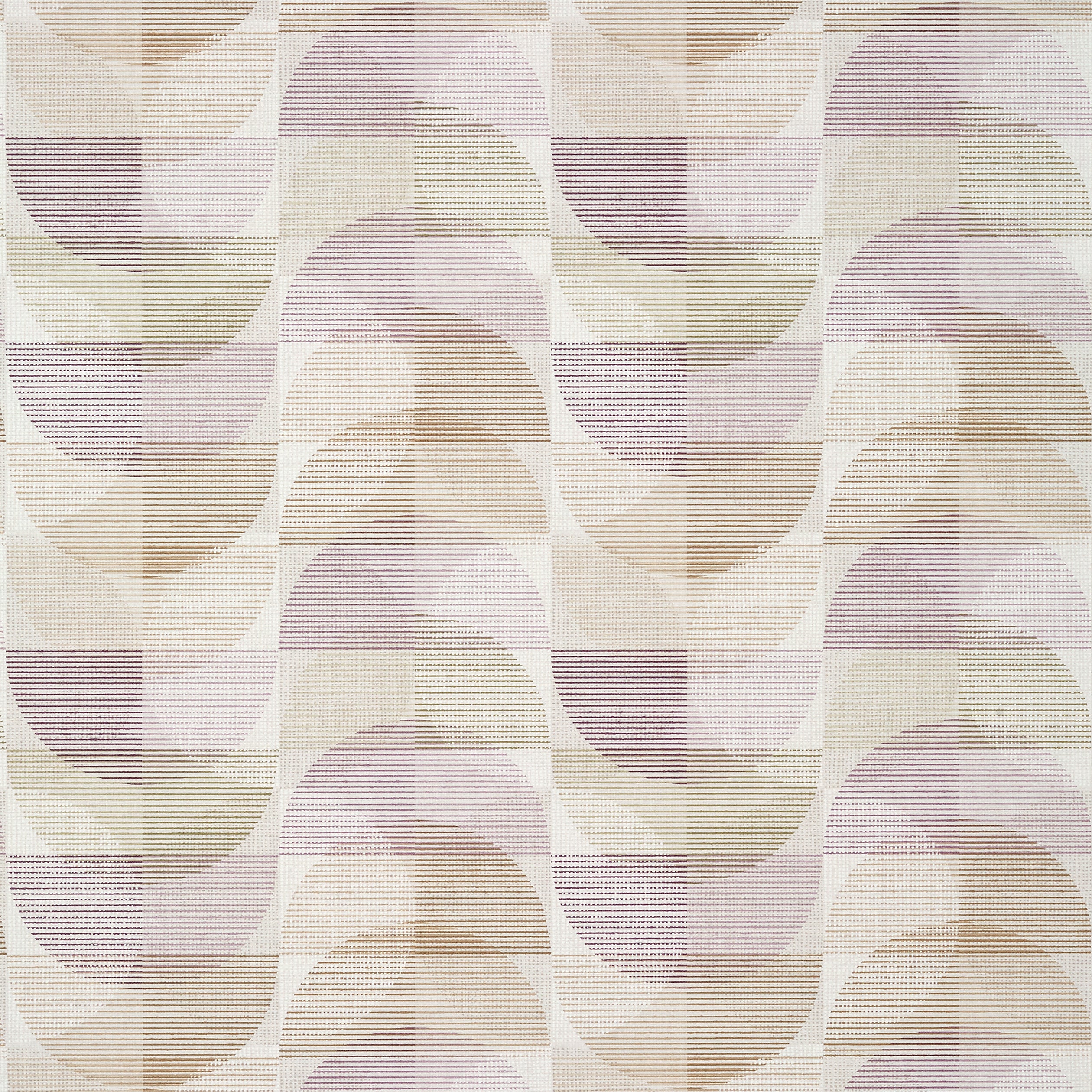 Thibaut Half Moon Behang T461 - Plum