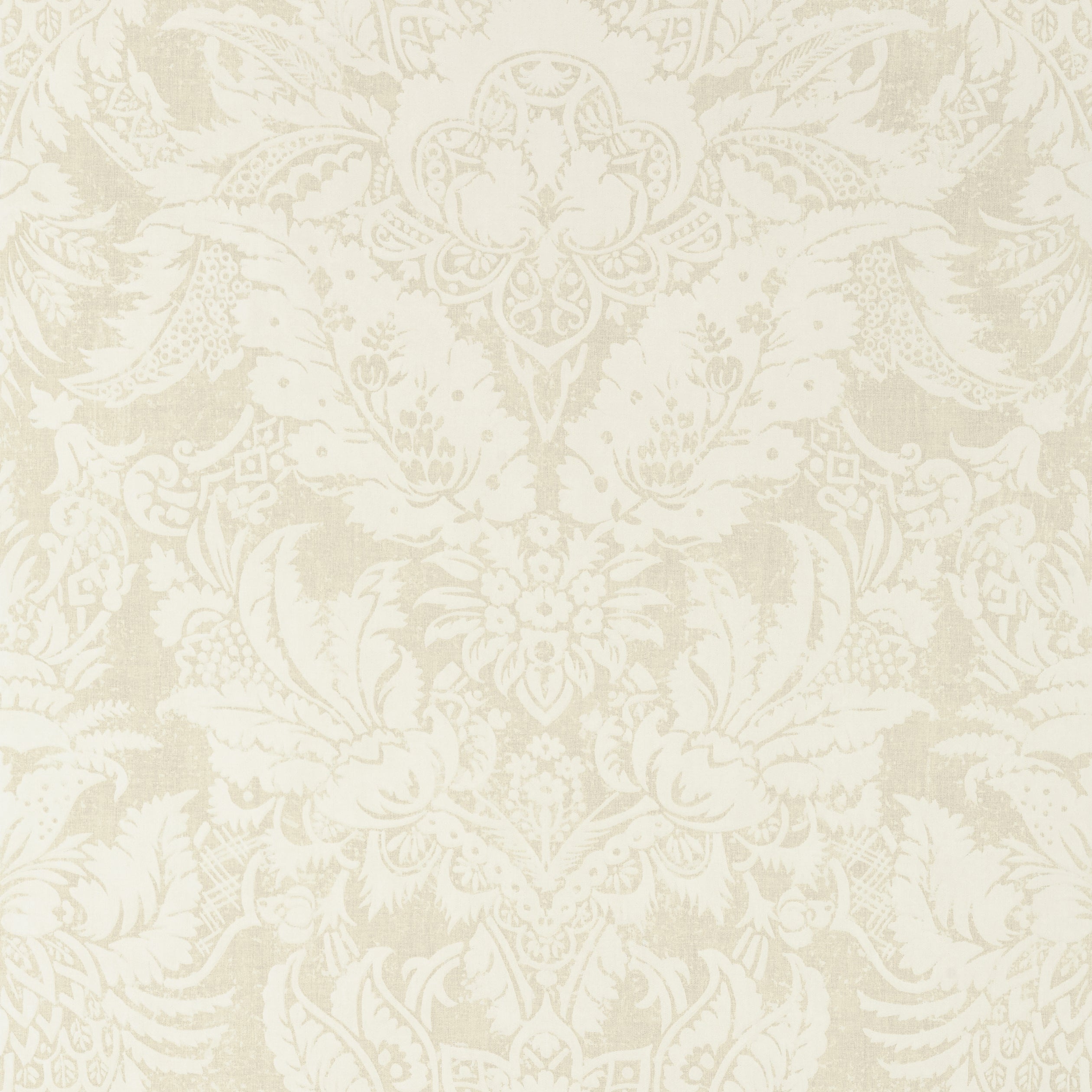 Thibaut Chardonnet Damask Behang T72588 - Cream