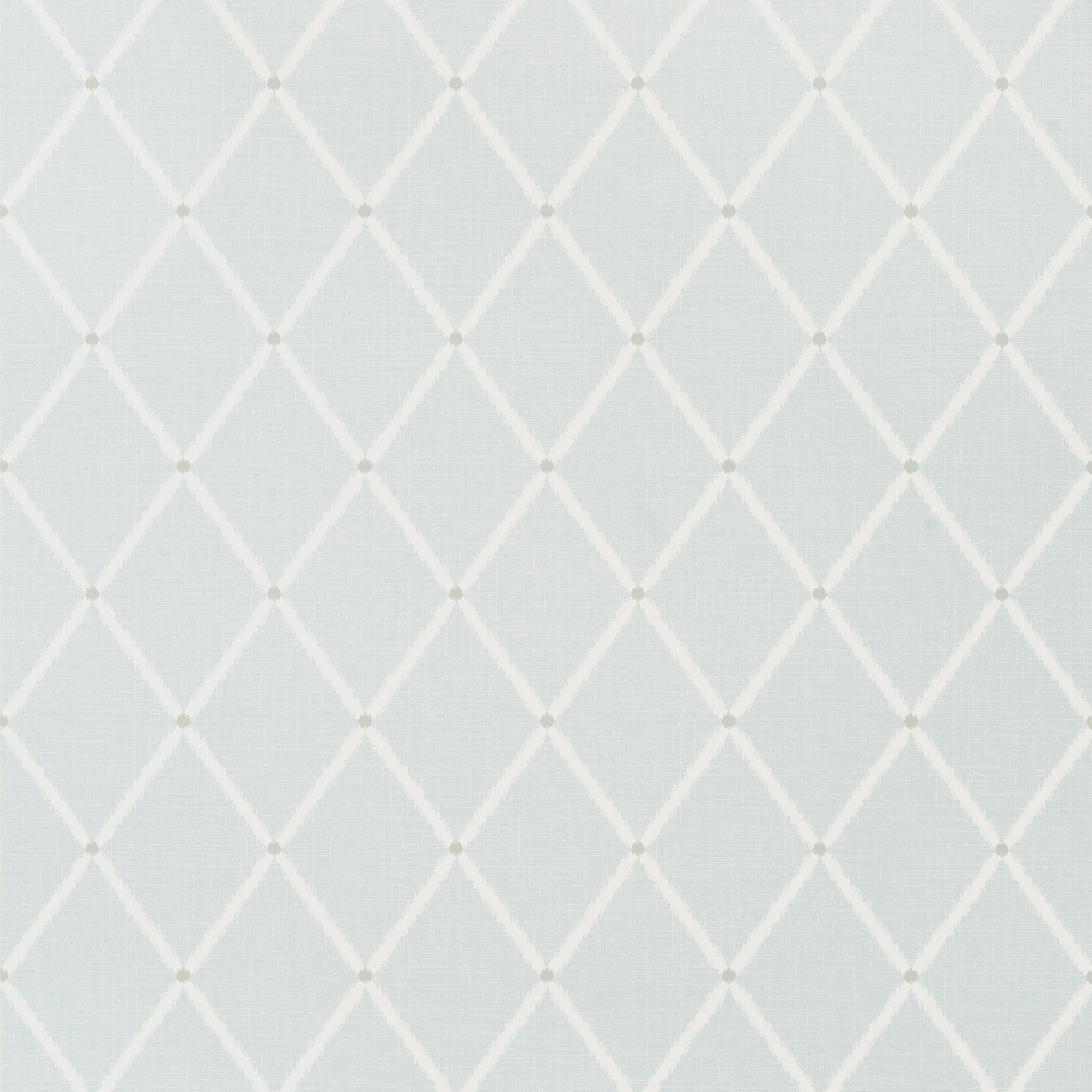 Thibaut Pompton Trellis Behang T72633 - Aqua