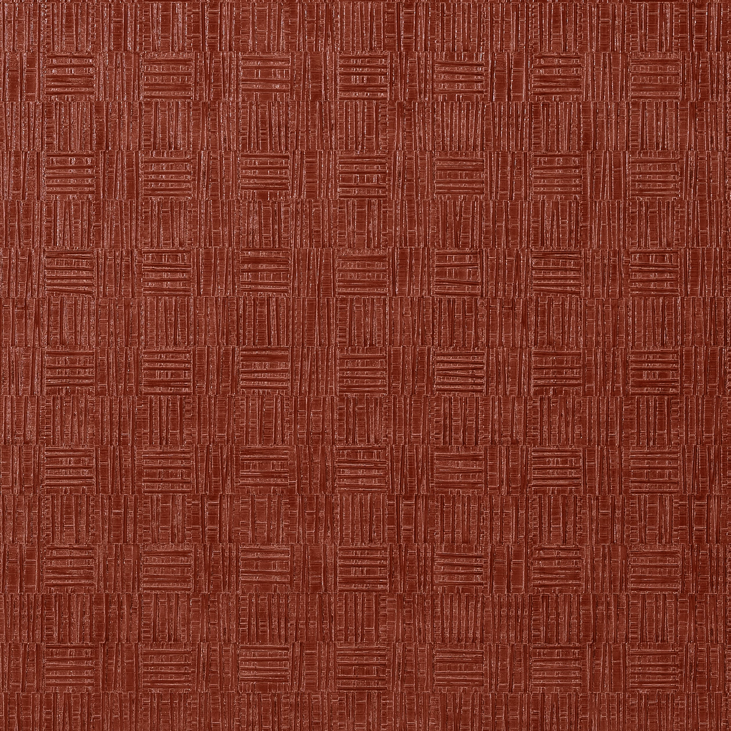 Thibaut Tunica Basket Behang T75087 - Red