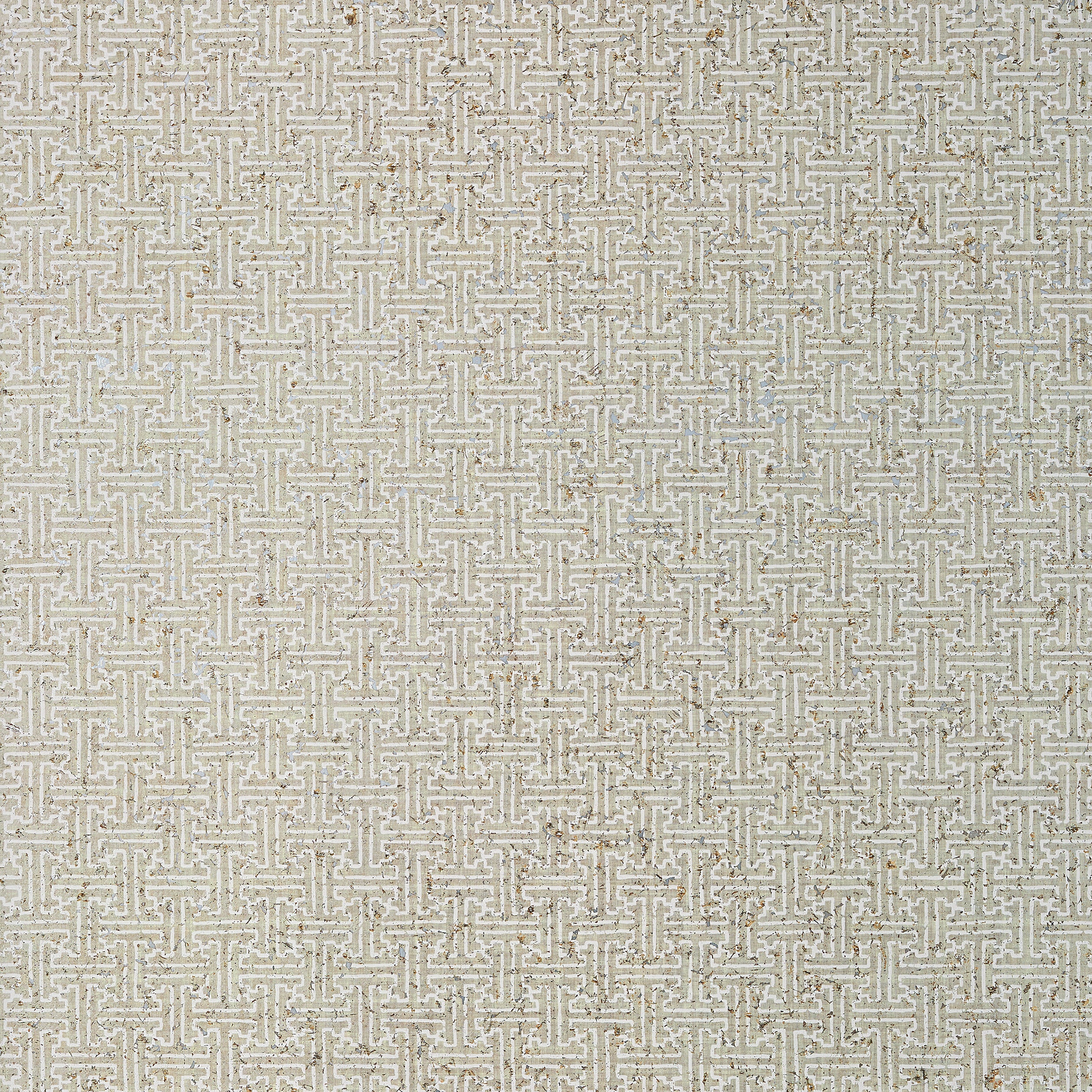 Thibaut Taza Cork Behang T83002 - Light Grey
