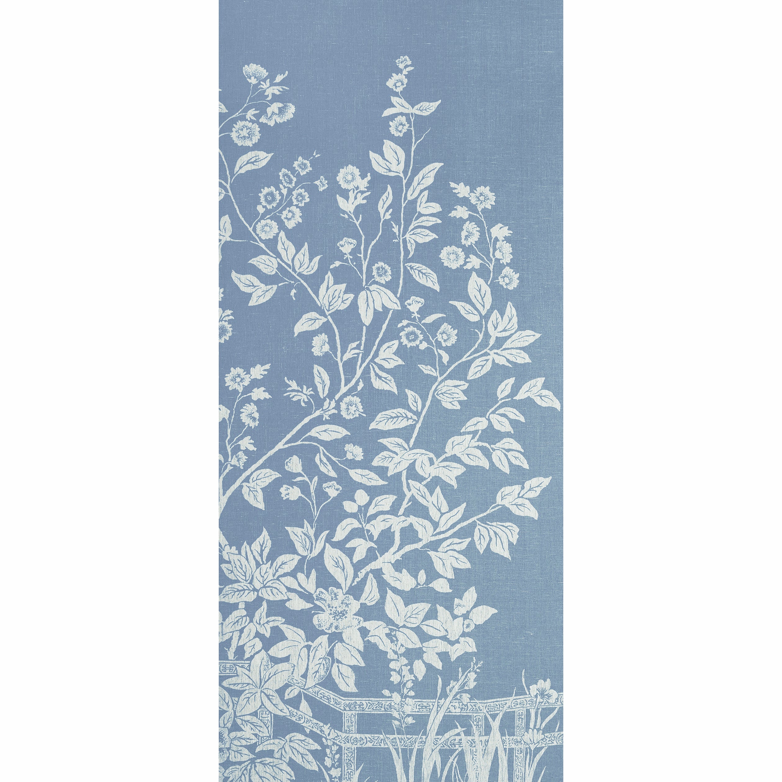 Thibaut Villa Garden Mural - Panel 4 Behang TM10856-4 - Navy