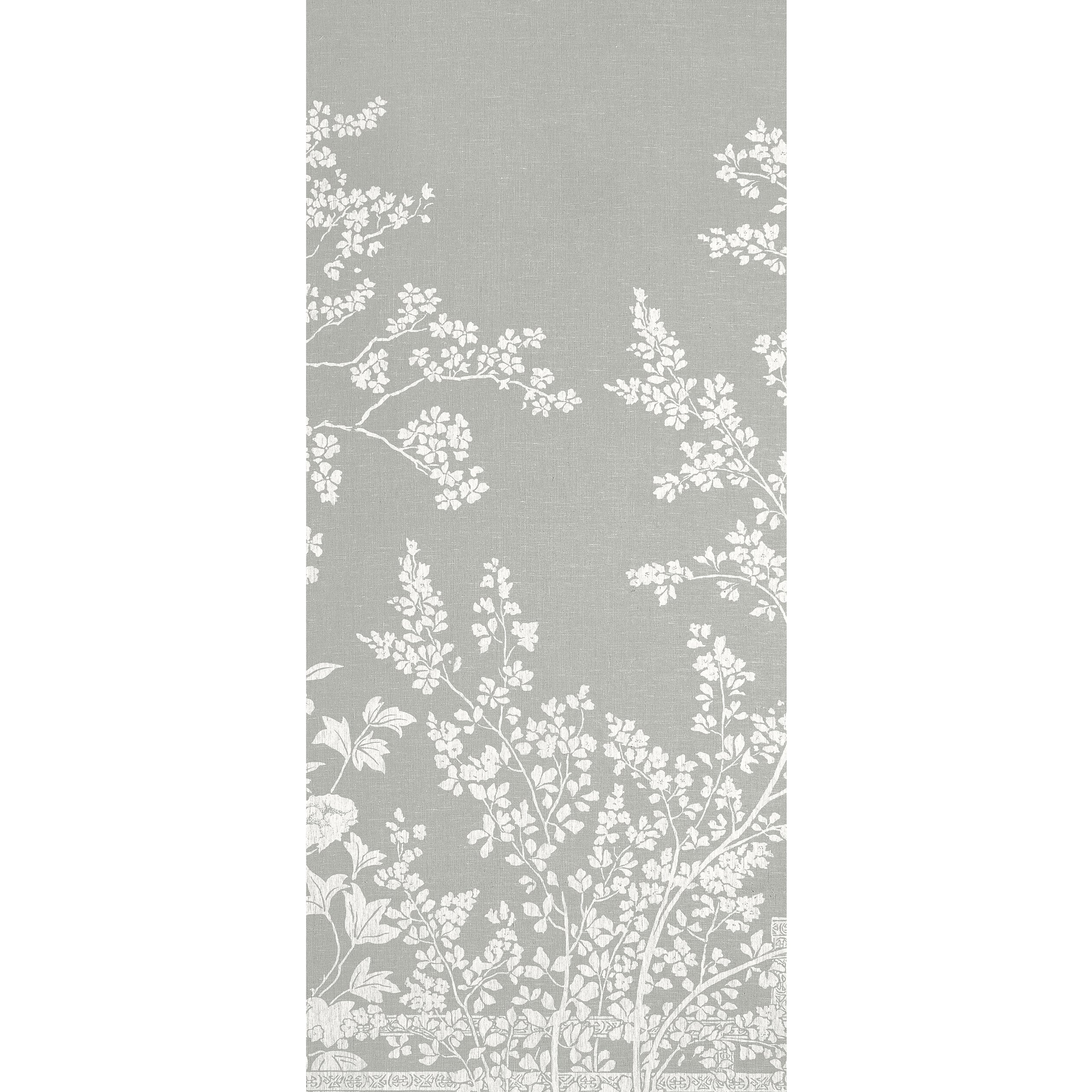 Thibaut Villa Garden Mural - Panel 2 Behang TM10857-2 - Charcoal
