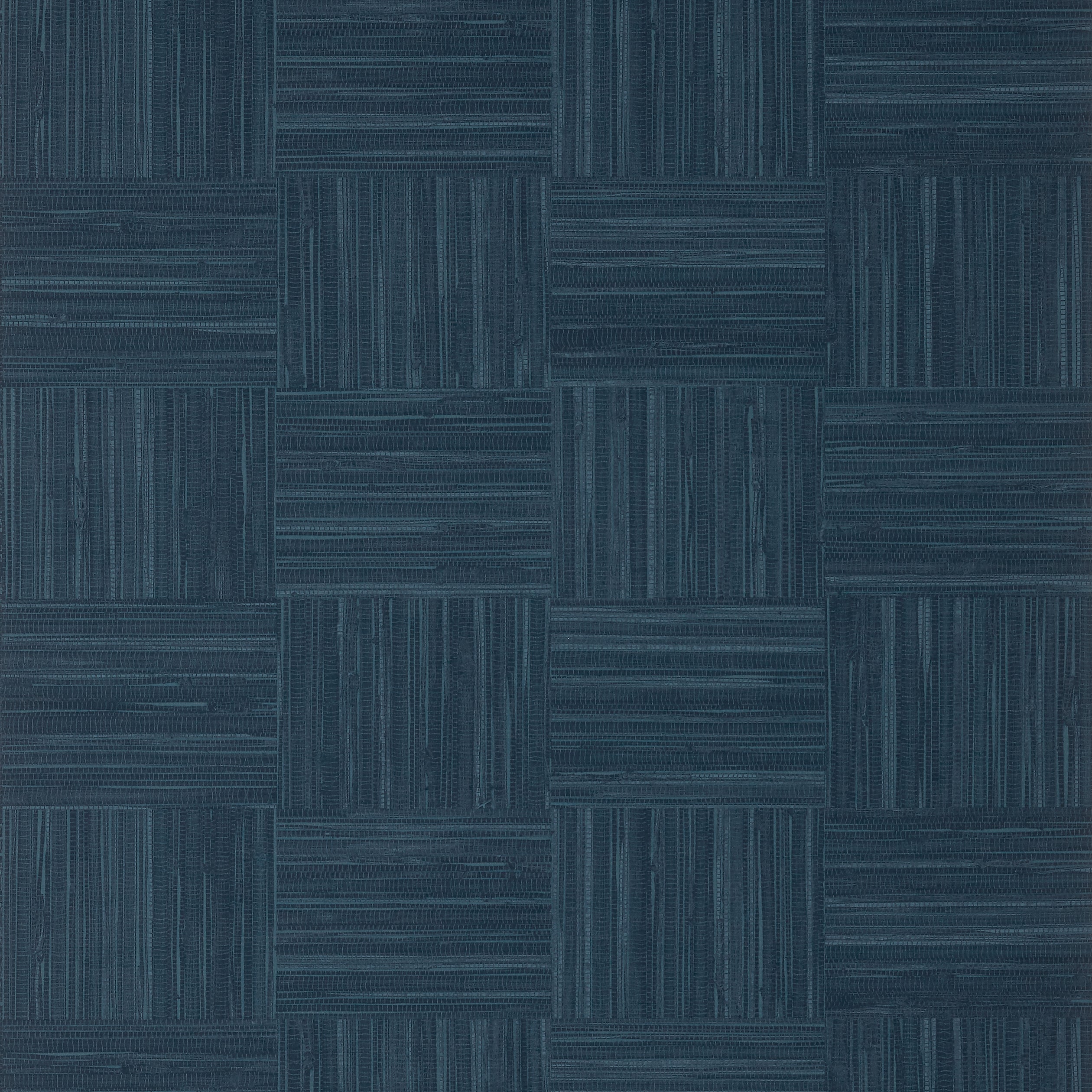 Thibaut Bayshore Basket Wide Width Behang TWW14592 - Navy