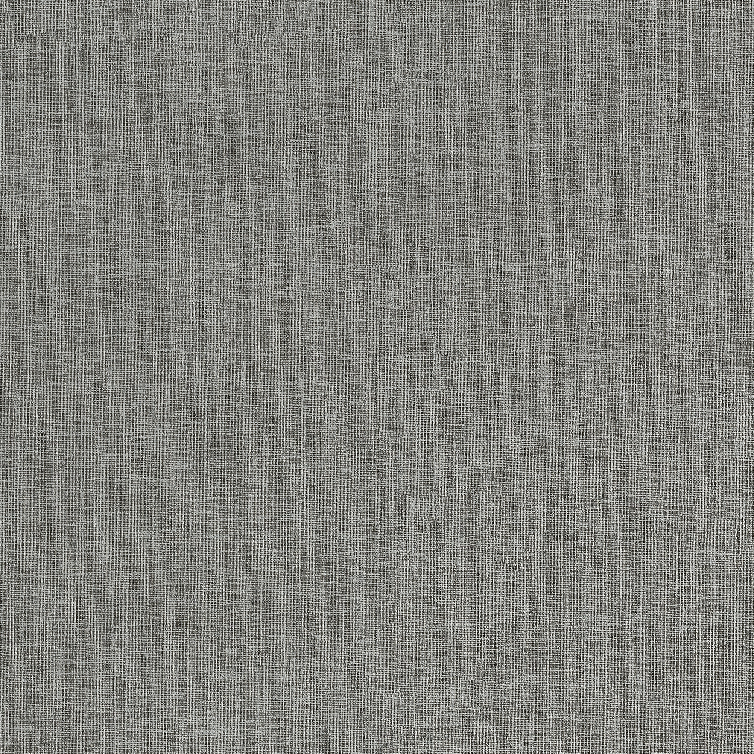 Thibaut Linen Weave Wide Width Behang TWW34052 - Dark Grey