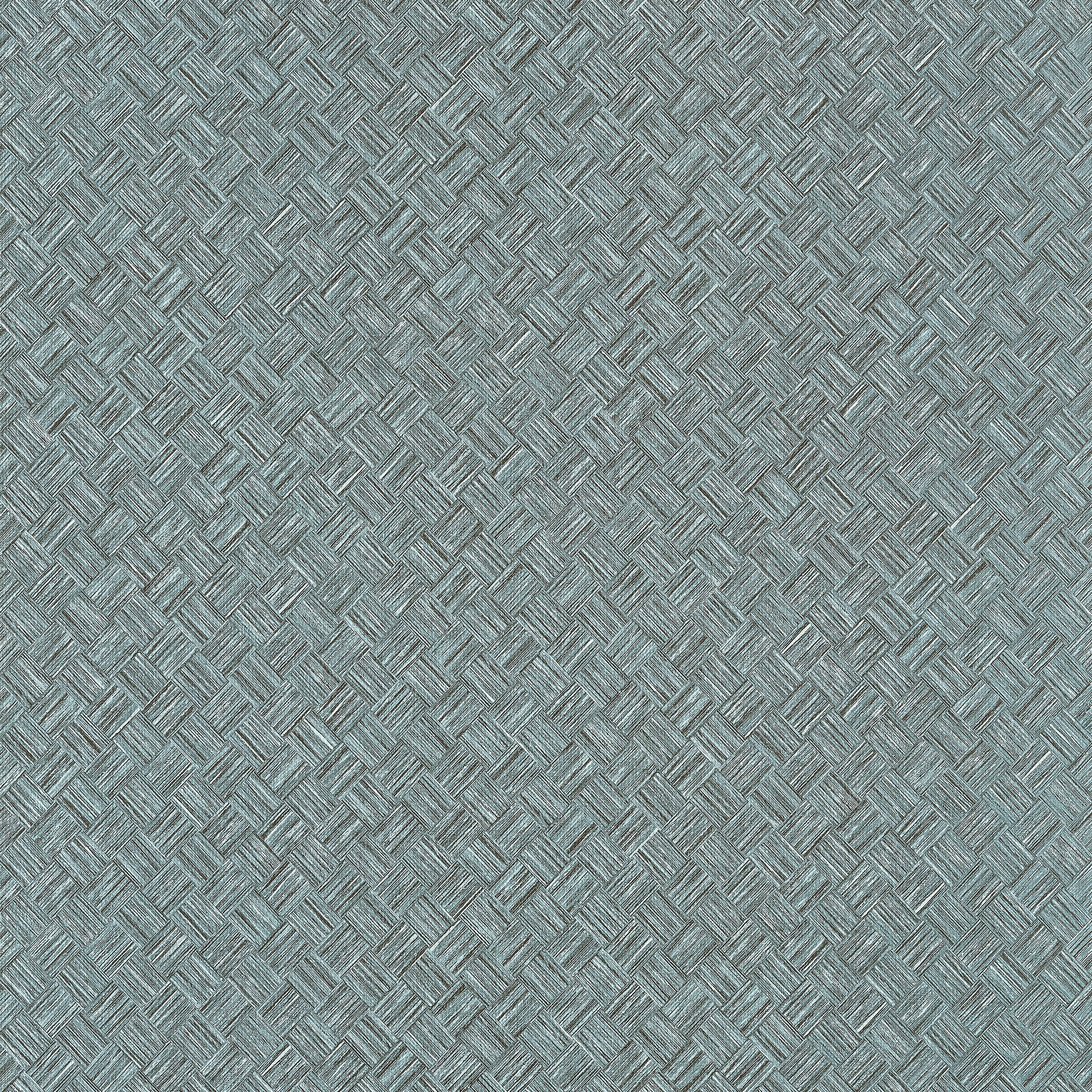 Thibaut Saddle Weave Behang TWW34062 - Peacock