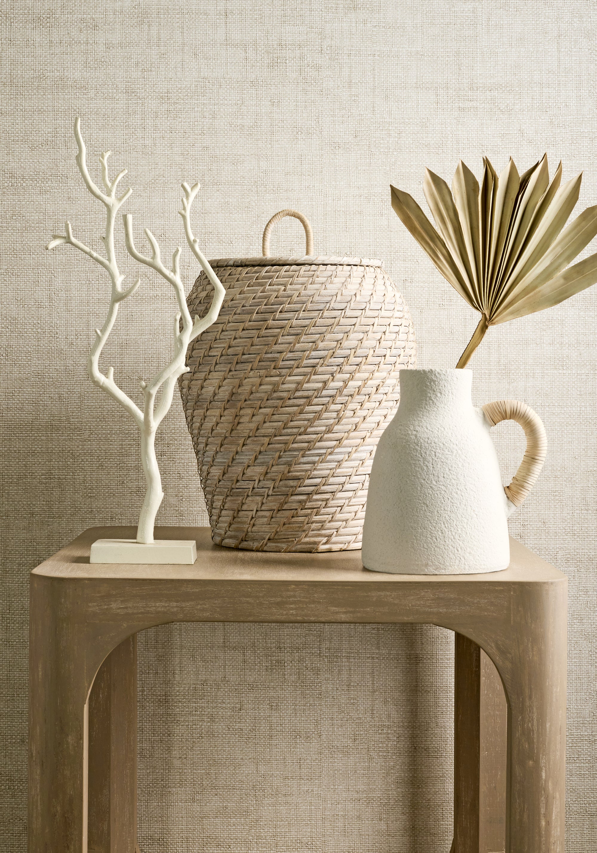 Thibaut Texture Resource 8 Bankun Raffia Behang T14510 - sfeerbeeld