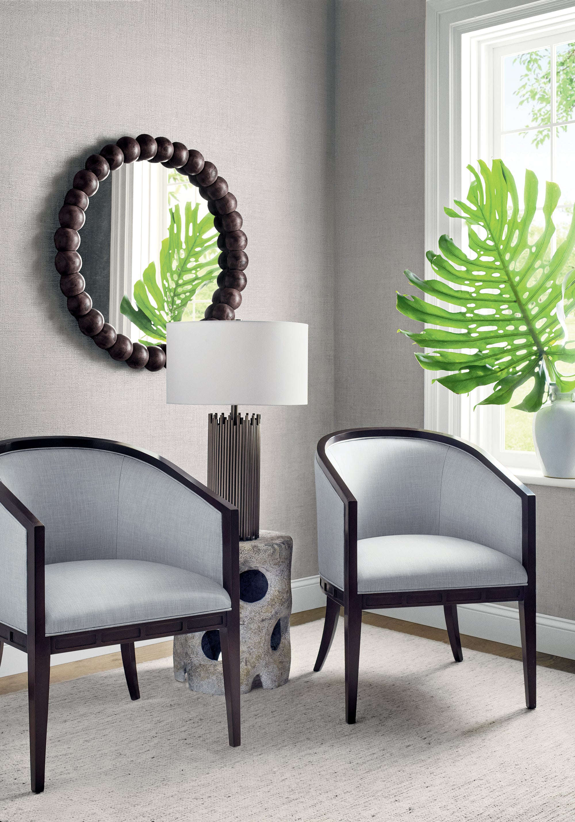 Thibaut Texture Resource 9 Town Bank Behang T34025 - sfeerbeeld
