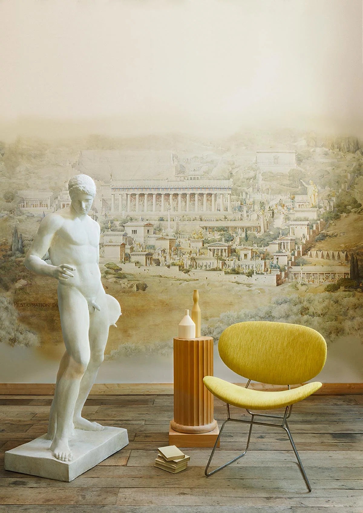 Pierre Frey Apollon Behangpaneel FP989001 - LAB COLOUR THE WORLD