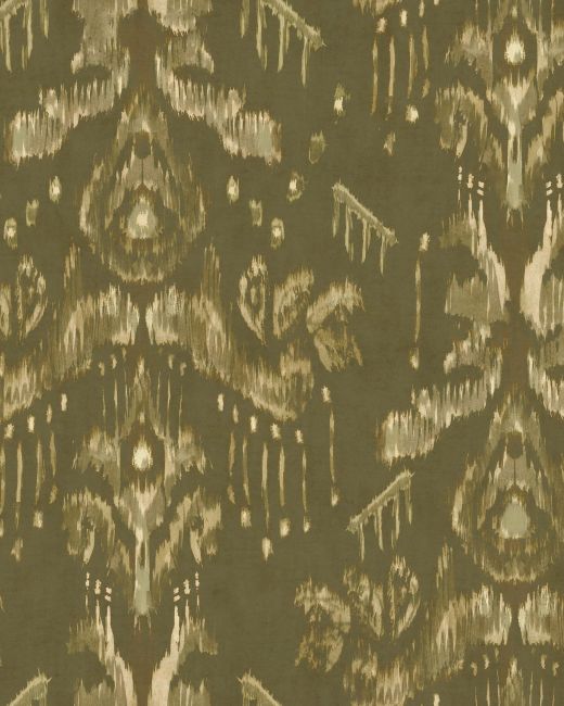 Mind The Gap Ancestral Ikat Sage Behang