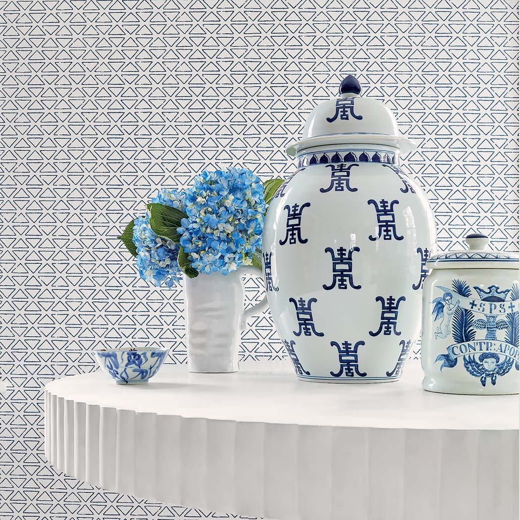 Anna French Pyramid Behang Savoy AT9693 - LAB COLOUR THE WORLD