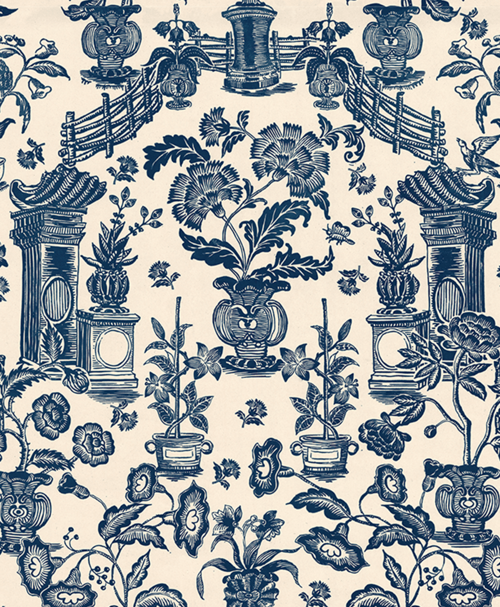 Antoinette Poisson Jardin Behang Rouleau 39C - LAB COLOUR THE WORLD