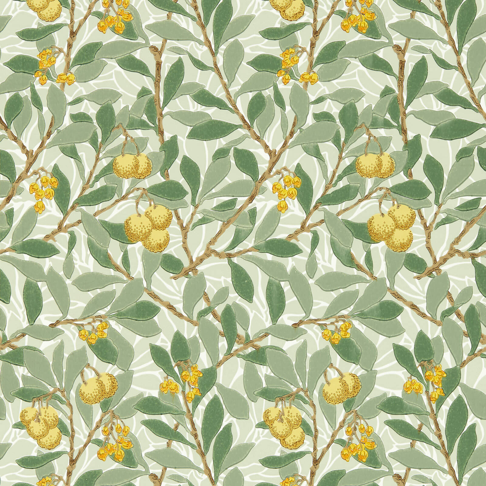 Morris & Co. Arbutus Behang 217356 - LAB COLOUR THE WORLD