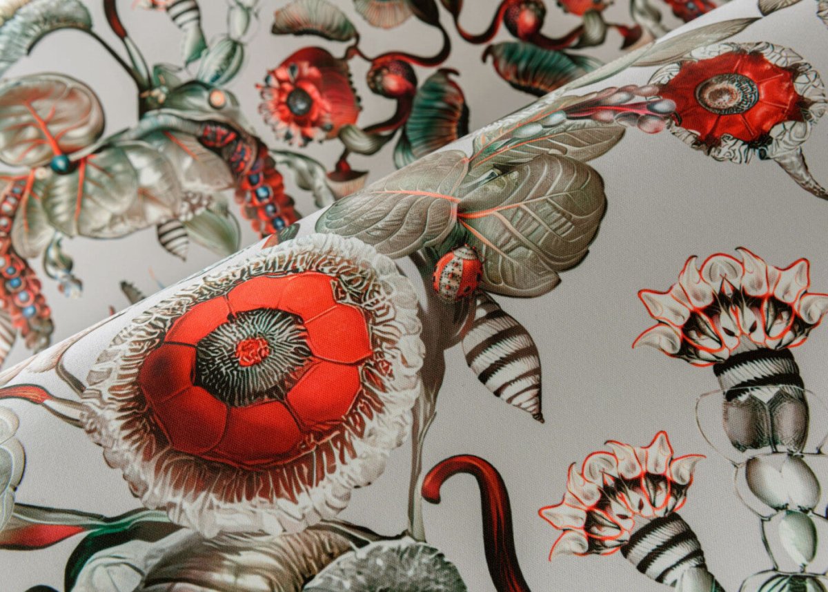 ARTE Moooi Wallcovering Green House Coccinella Bella | Stone Grey MO5000 - LAB COLOUR THE WORLD
