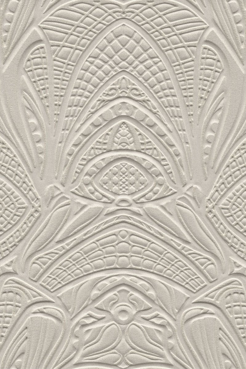 ARTE Moooi Wallcovering Green House Lacy Longlegs | Silver MO5030 - LAB COLOUR THE WORLD