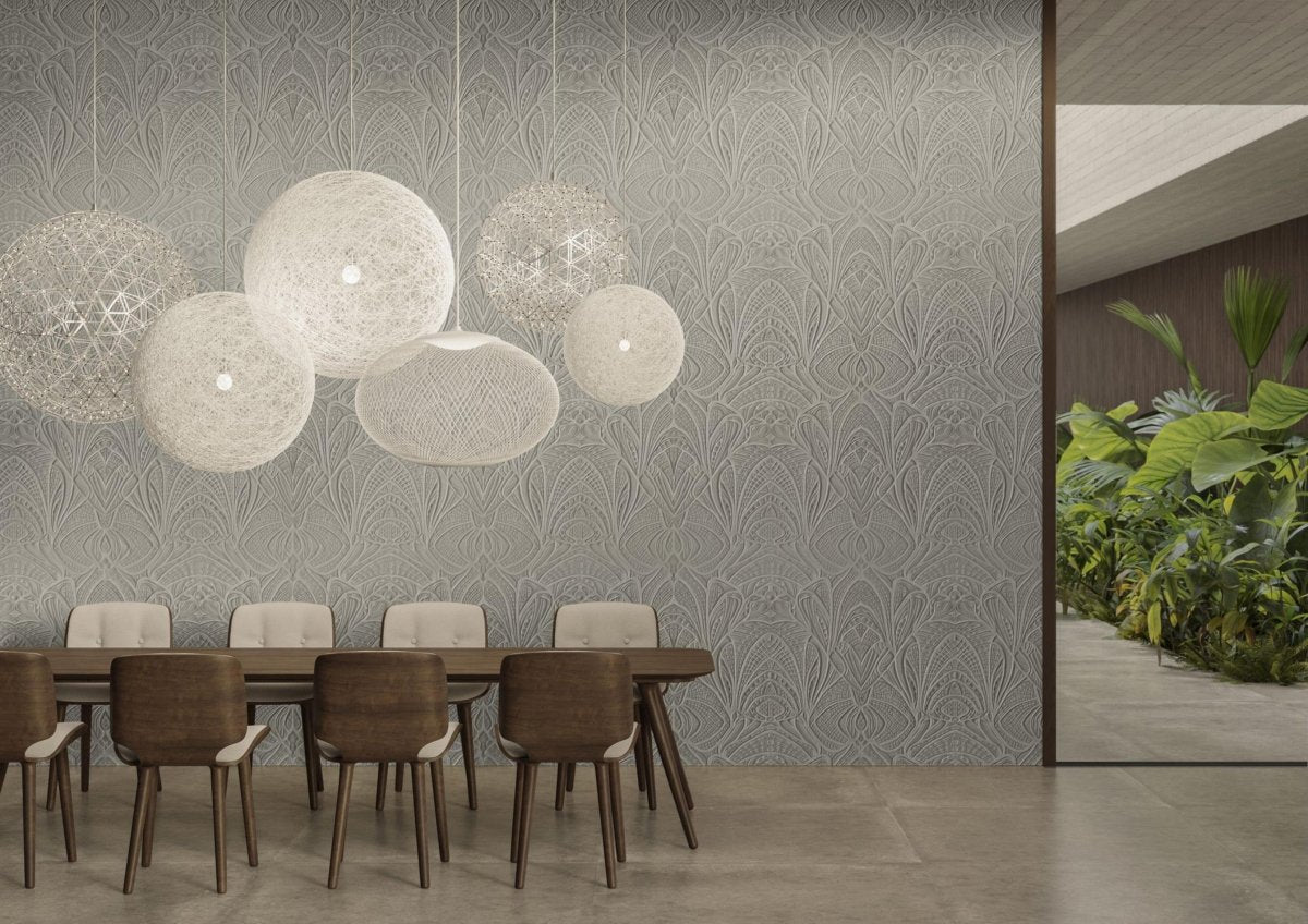 ARTE Moooi Wallcovering Green House Lacy Longlegs | Stone MO5032 - LAB COLOUR THE WORLD