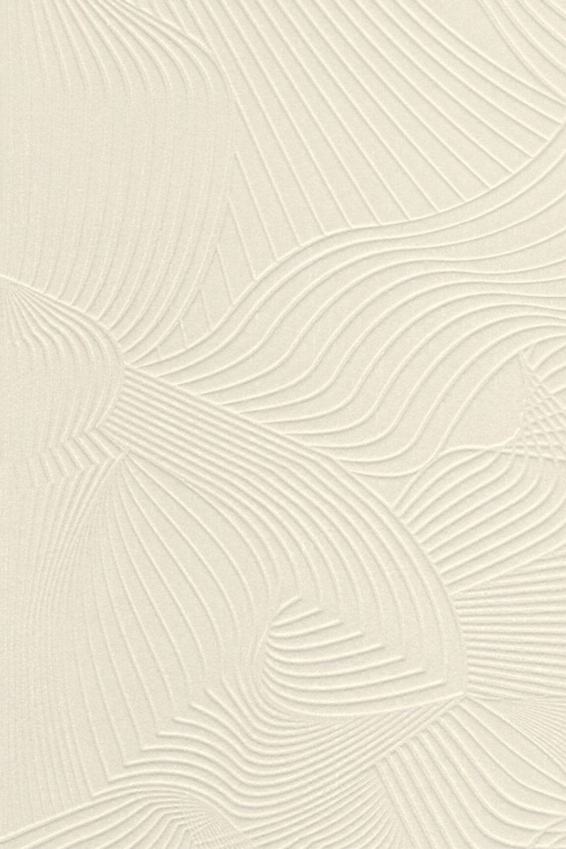 ARTE Moooi Wallcovering Green House Techno Bee | Oyster White MO5041 - LAB COLOUR THE WORLD