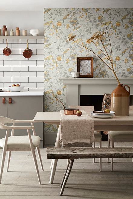 Little Greene Brooke House Behang 0291BRCINDE - LAB COLOUR THE WORLD