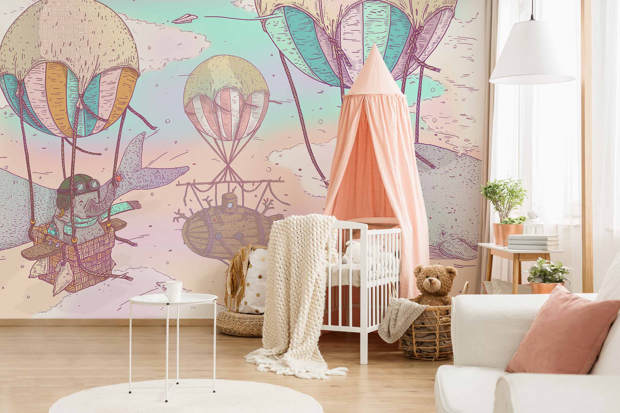 Coordonné Random Kids Balloon Rides behang 9700030 sfeer afbeelding 1