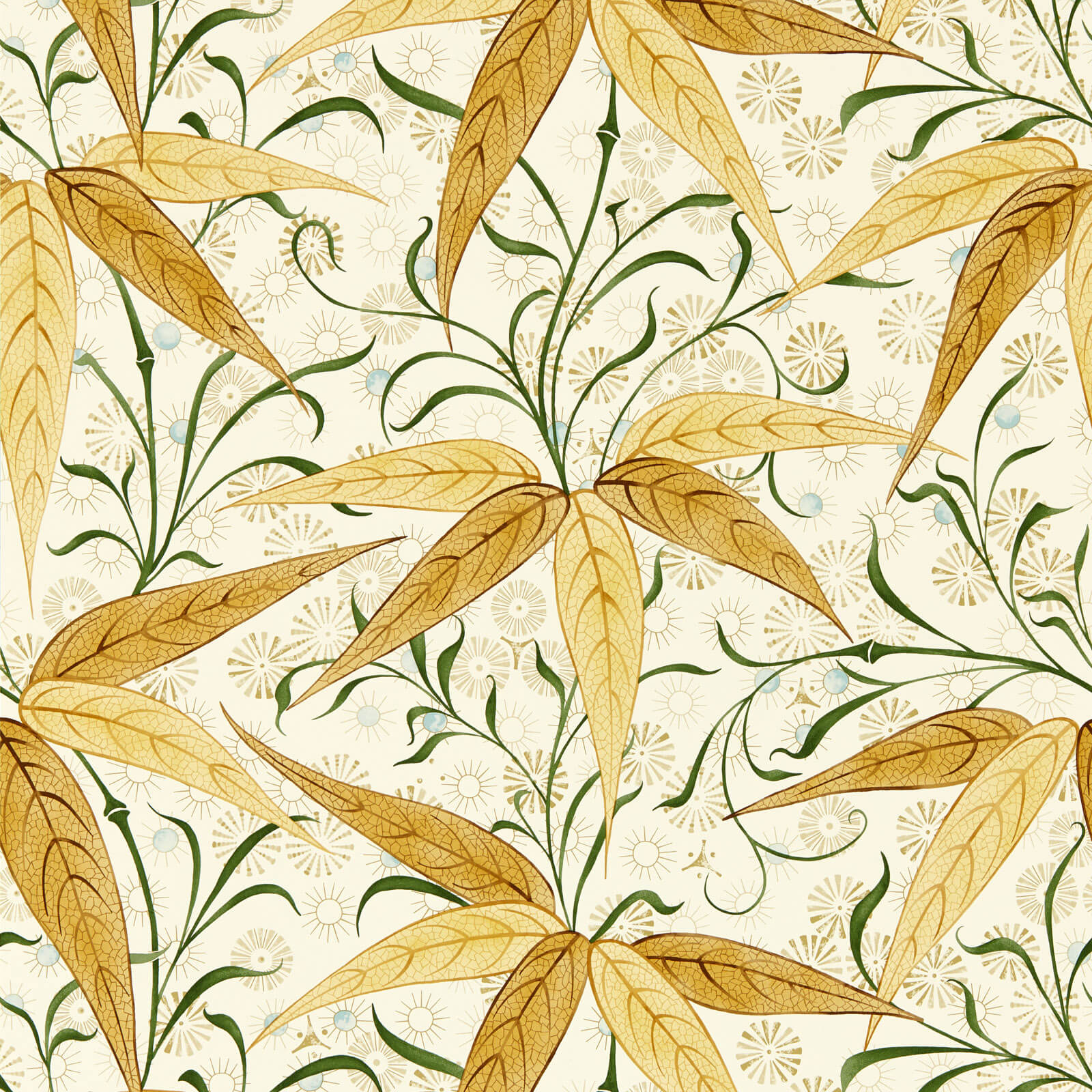 Morris & Co. Bamboo Behang 217358 - LAB COLOUR THE WORLD