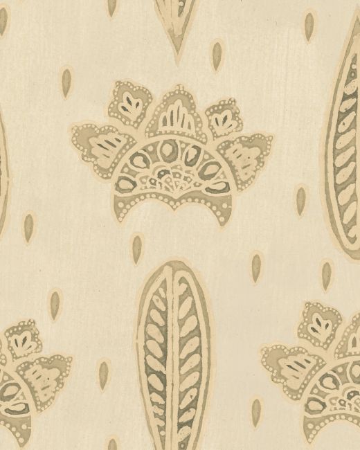 Mind The Gap Bethel Batik Antique White Behang