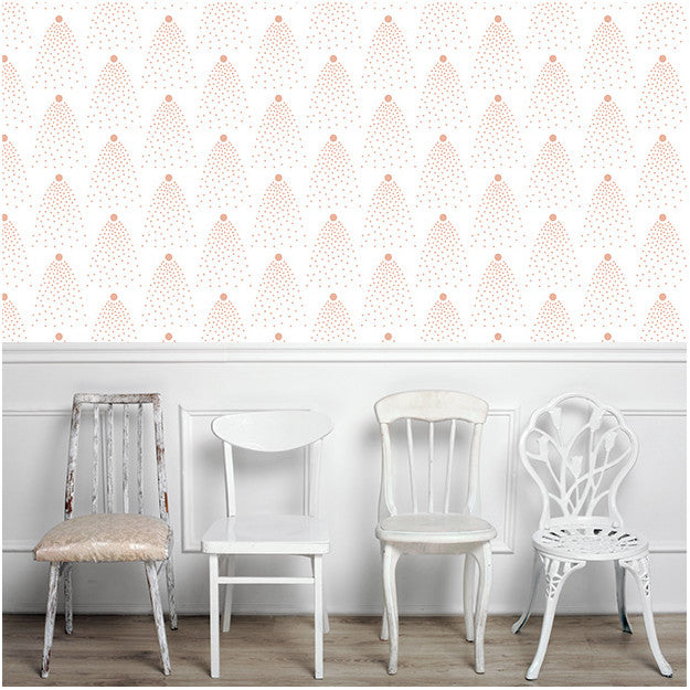 Les Dominotiers Betsy Pink Behang DOM 144-4