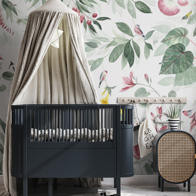 Les Dominotiers Birds Island Behang DOM 618