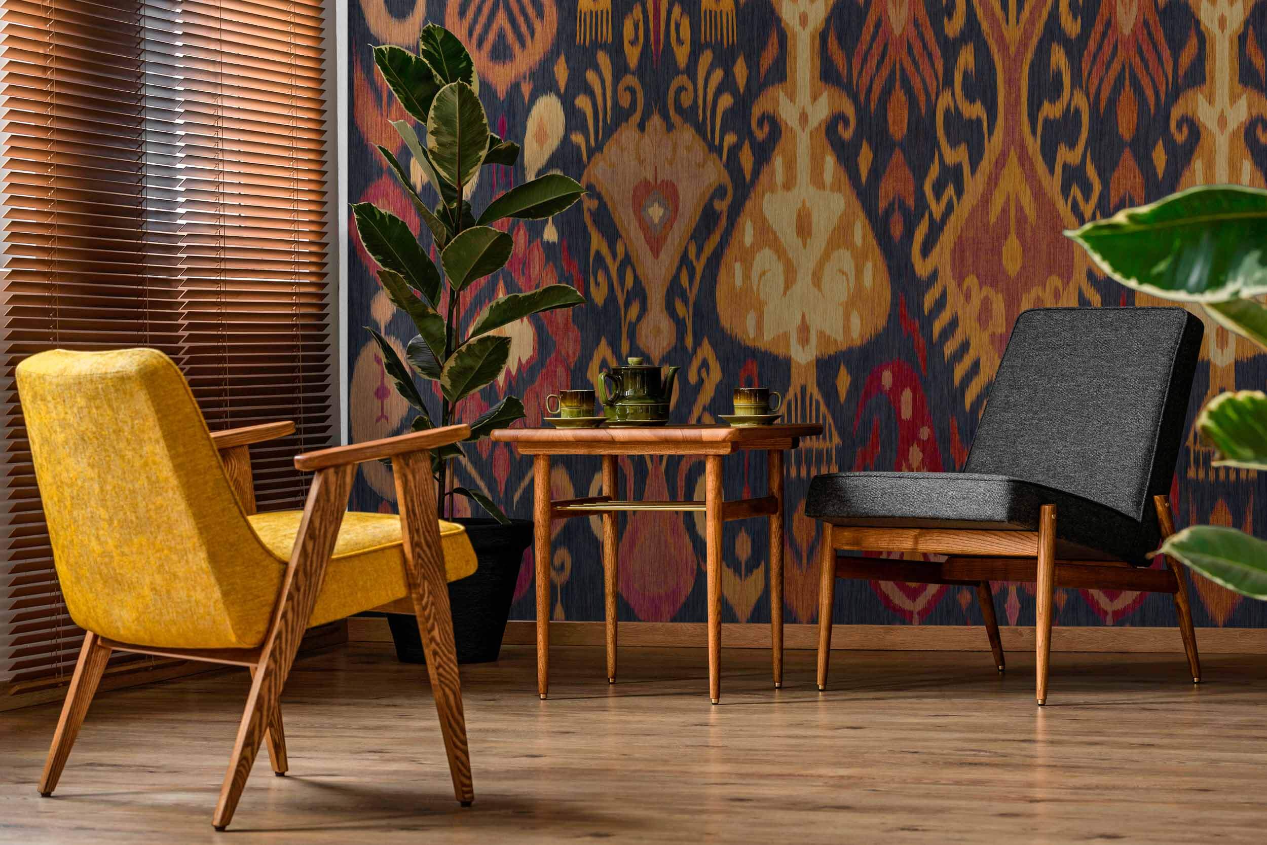 Coordonné Ikart Boho behang A00845 sfeer afbeelding 1