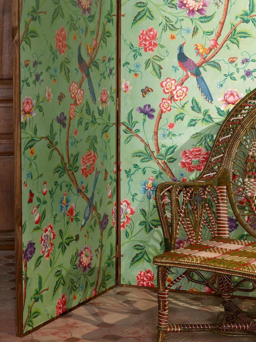 Braquenié Jardin de bagatelle Behang BP380002 - LAB COLOUR THE WORLD