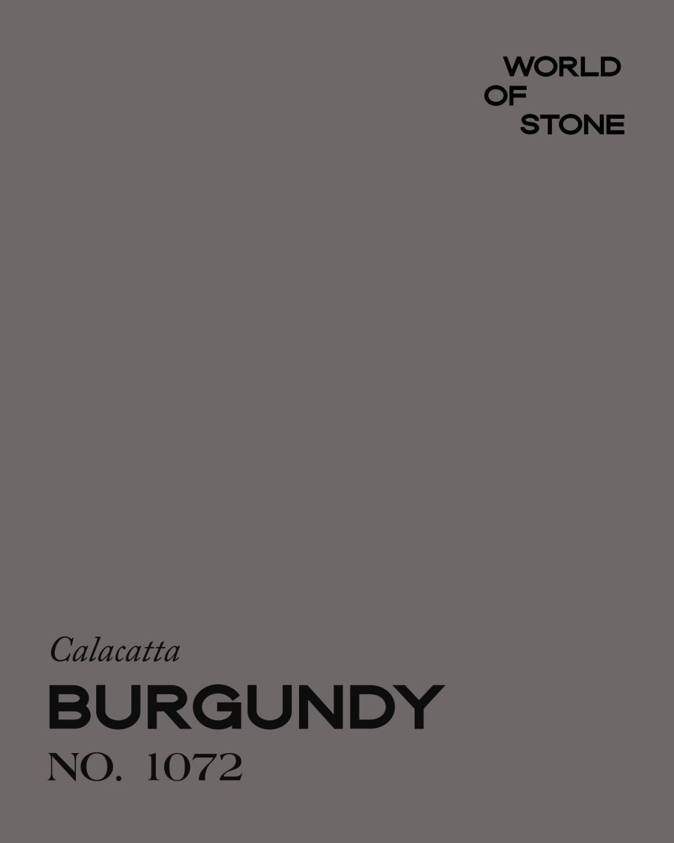 CALACATTA BURGUNDY NO. 1072 - LAB COLOUR THE WORLD