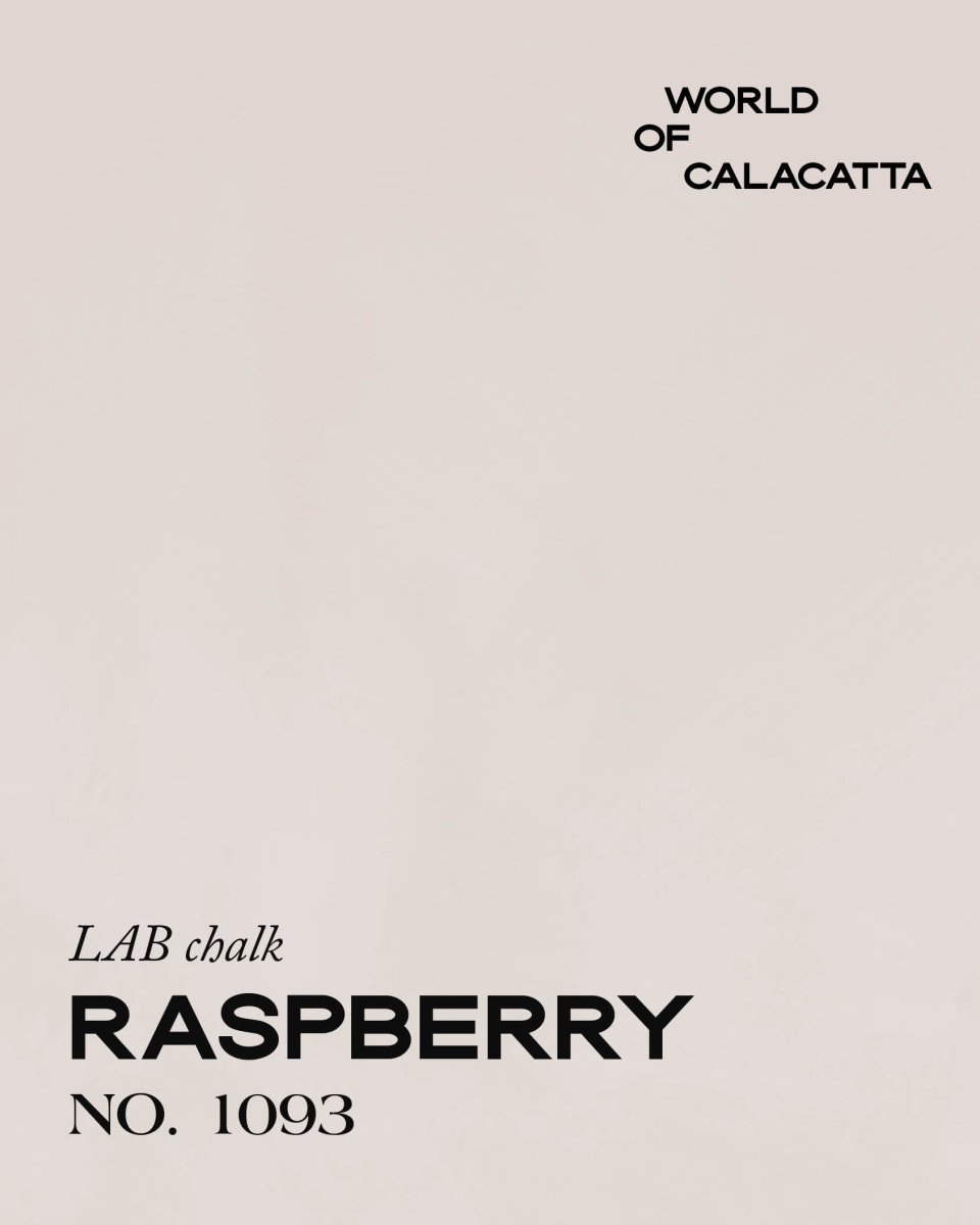 CALACATTA RASPBERRY NO. 1093 - LAB COLOUR THE WORLD