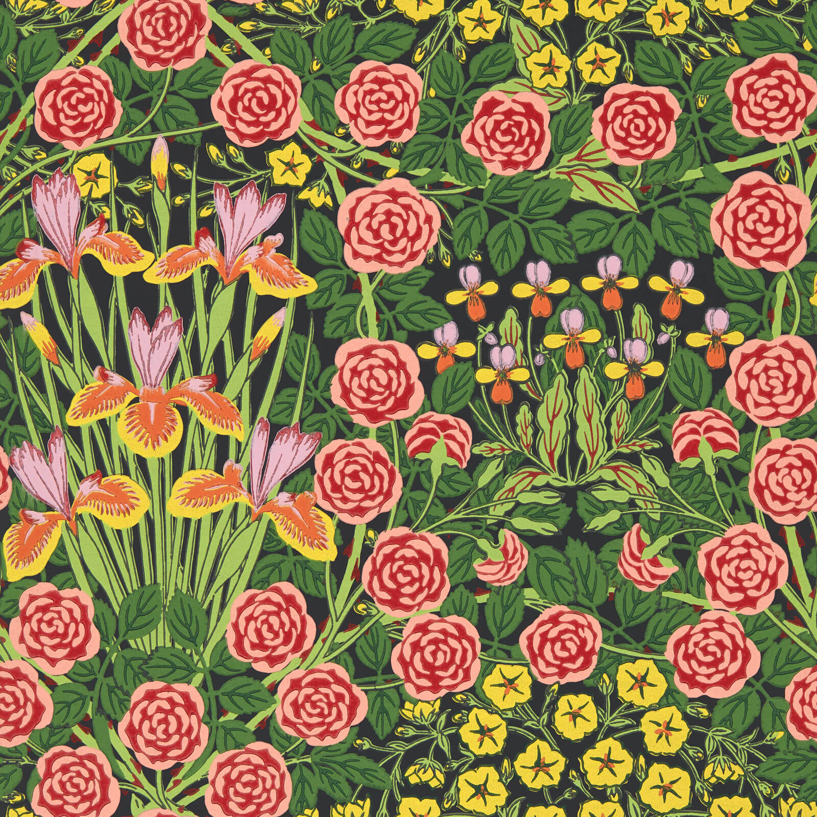 Morris & Co. Campanula Behang 217350 - LAB COLOUR THE WORLD