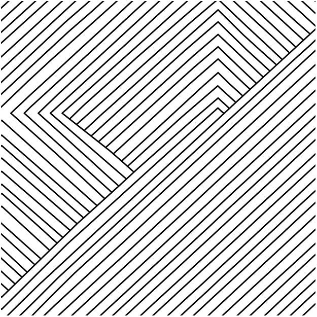 Les Dominotiers Cardozo Black & White Behang DOM 143-1