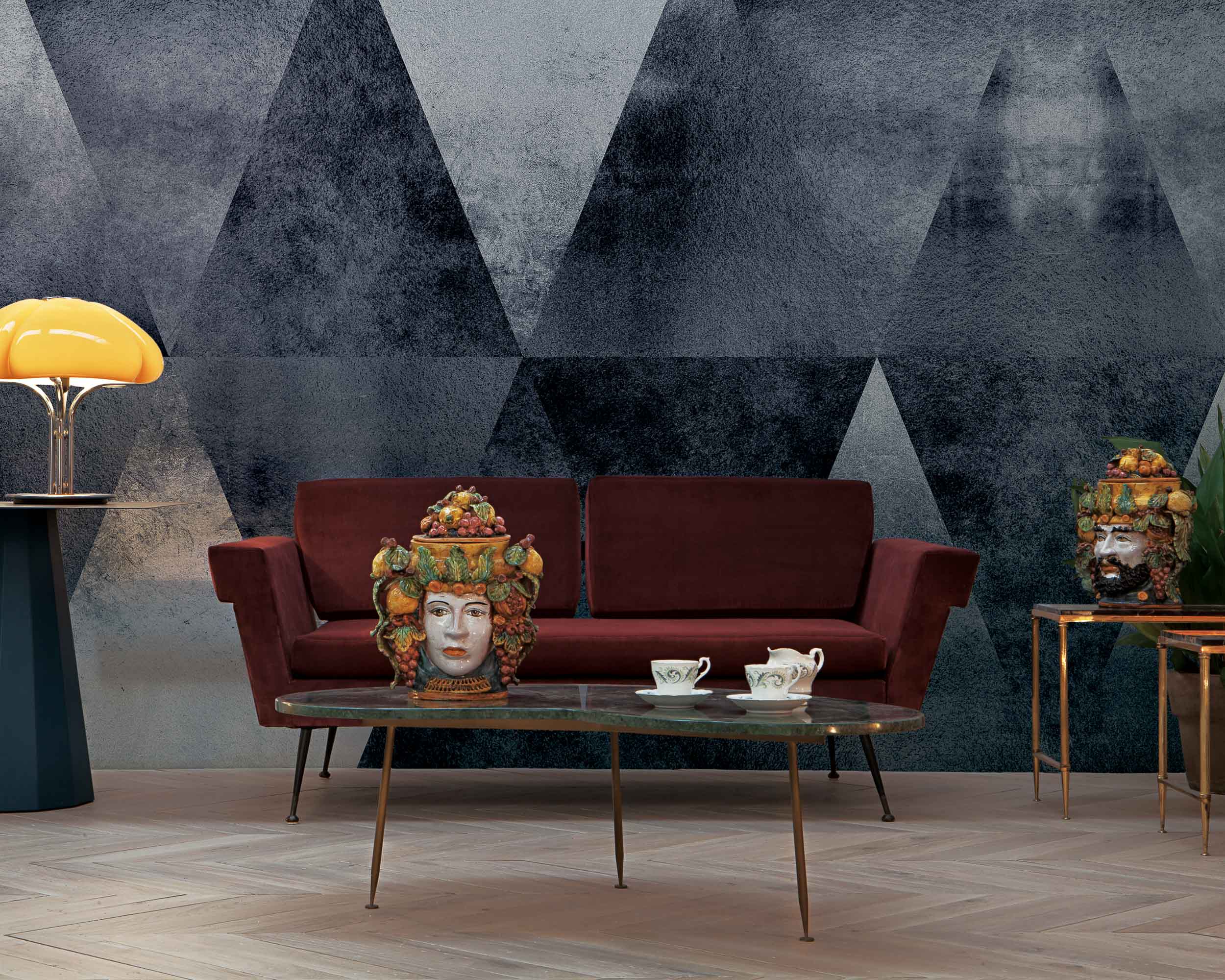 Coordonné Random Metallics Carlo behang 9600201S sfeer afbeelding 1