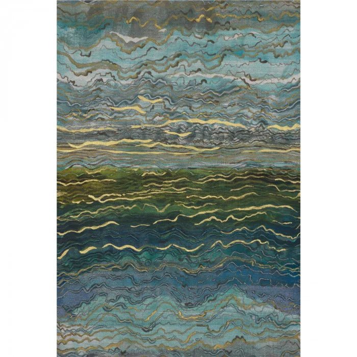 Casamance Alliages Azurite behang 75064090 - LAB COLOUR THE WORLD