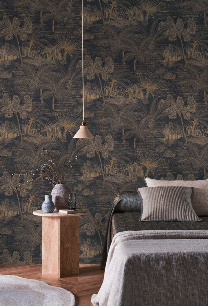 Casamance Bord Du Nil Baharia behang 76141222 - LAB COLOUR THE WORLD