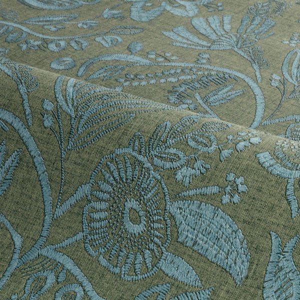 Casamance Broderies Pastel behang 76961018 - LAB COLOUR THE WORLD