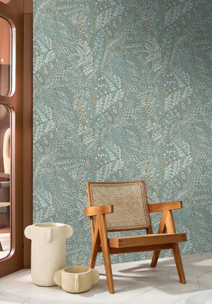 Casamance Casa Azul Talavera behang 76310712 - LAB COLOUR THE WORLD