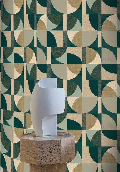 Casamance Faubourg Des Lumières Barillet behang 76260916 - LAB COLOUR THE WORLD